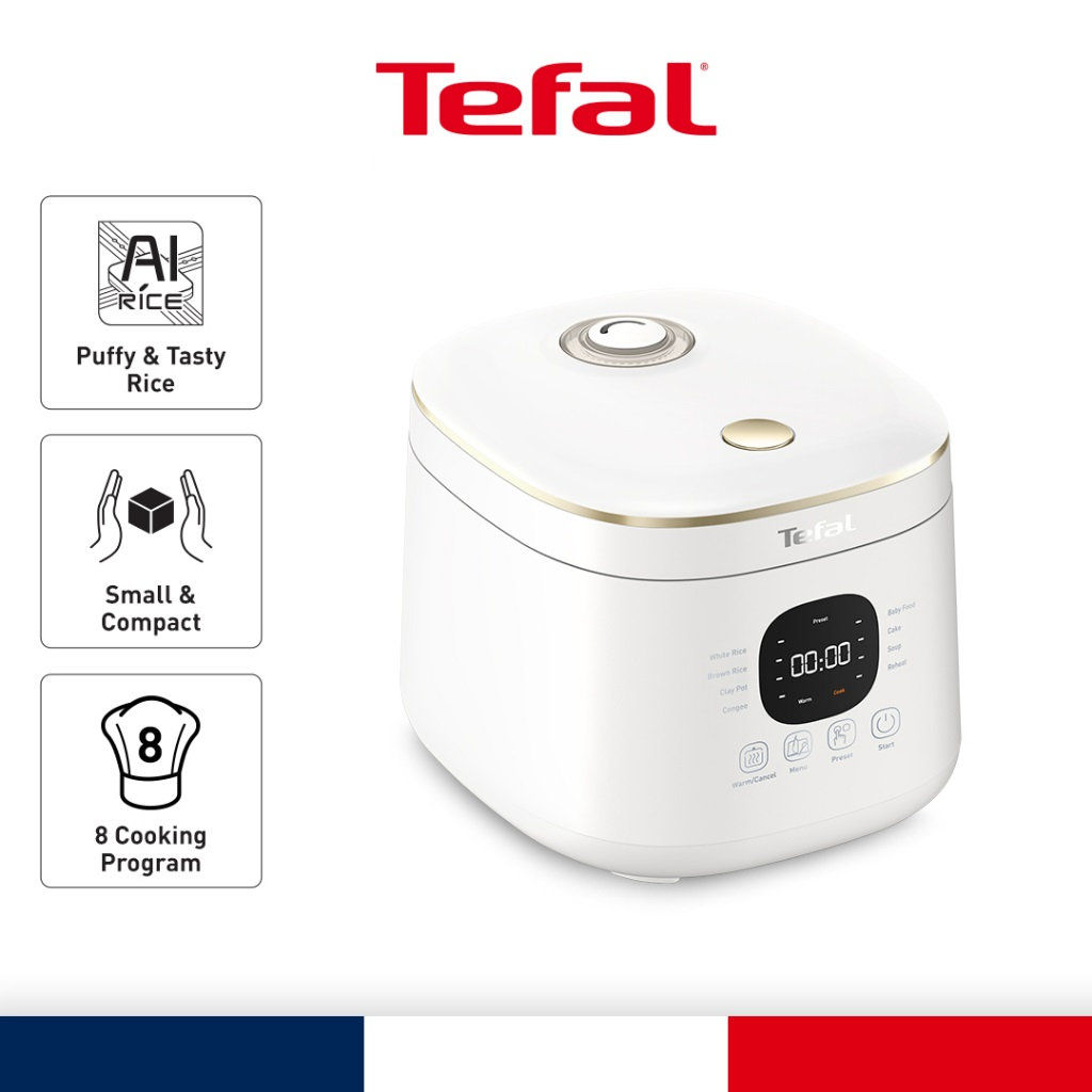 Tefal Rice Mate Mini Fuzzy Logic Rice Cooker 0.7L (RK5151)