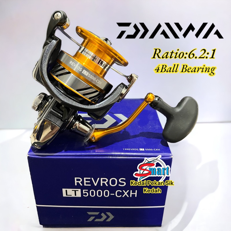 Buy Daiwa Revros LT 1000 Spinning Reel Online Malaysia