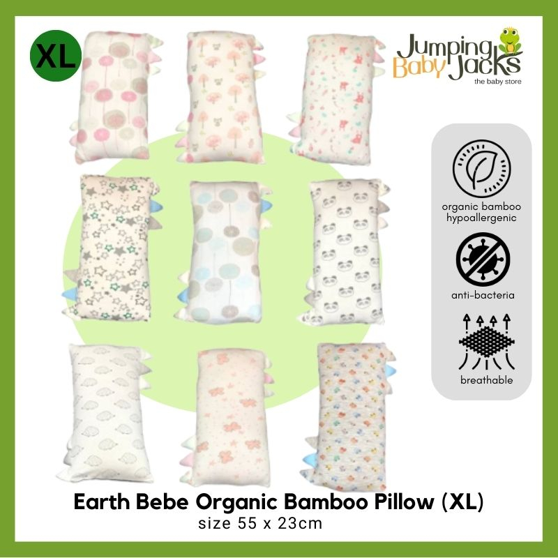 Earth Bebe Organic Bamboo Pillow XL (1pc) Shopee Malaysia