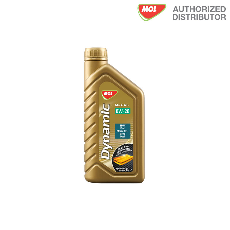 MOL Dynamic Gold NG 0W20 Fully Synthetic Engine Oil (1L) | Shopee Malaysia