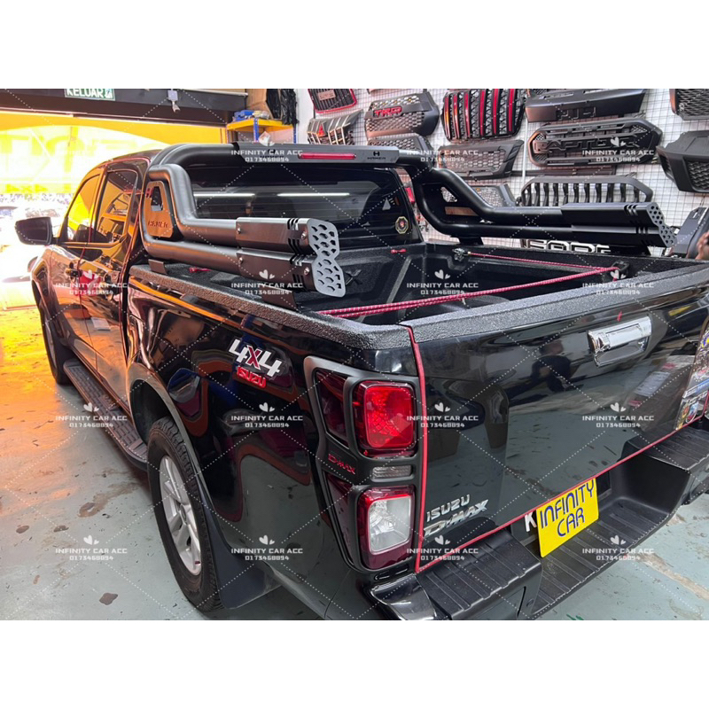 Isuzu D-max Dmax 2013-2023 *Hamer Copy* Sport Bar Roll Bar Sportbar ...