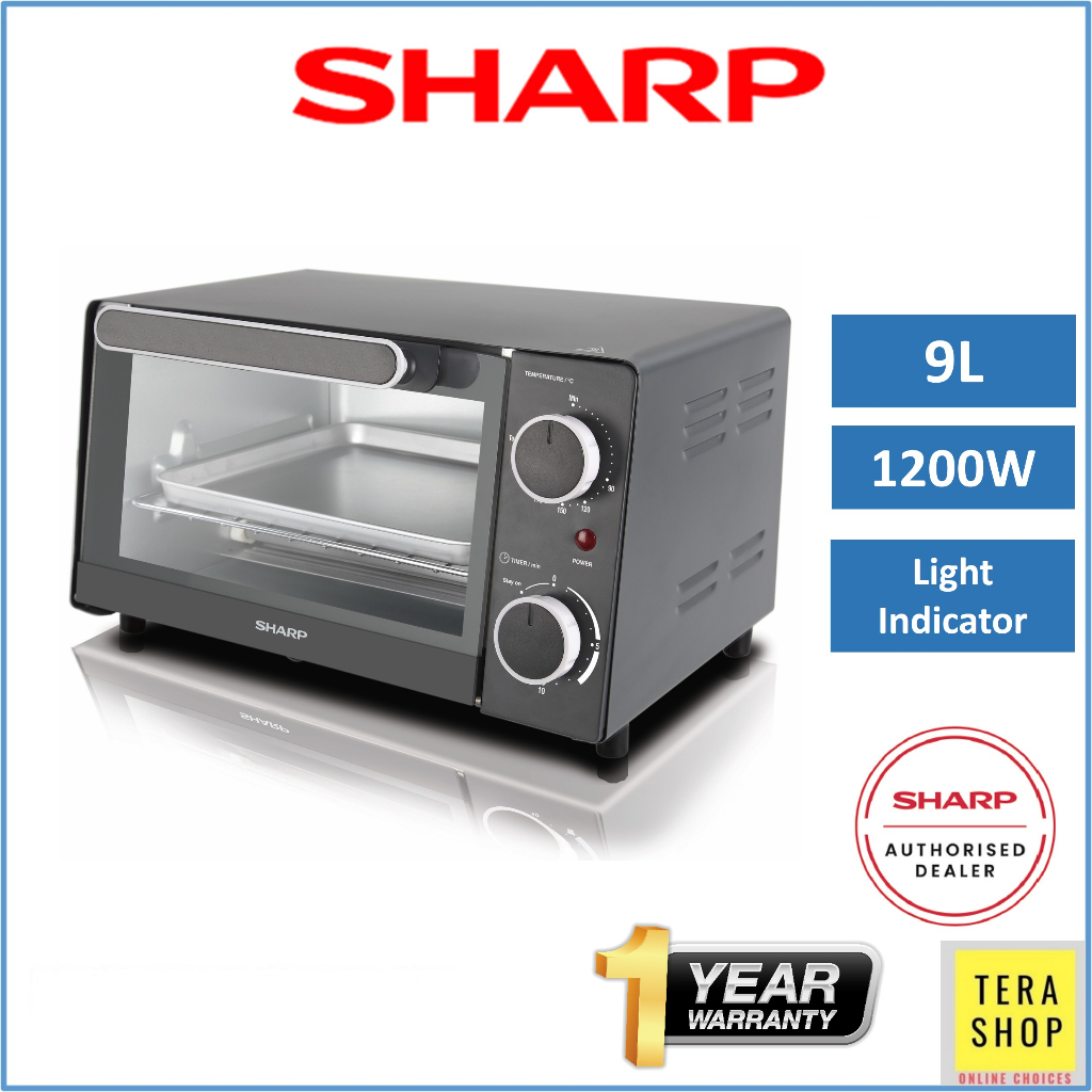 Sharp EO9MTBK 9L Electric Oven Toaster 1200W Shopee Malaysia