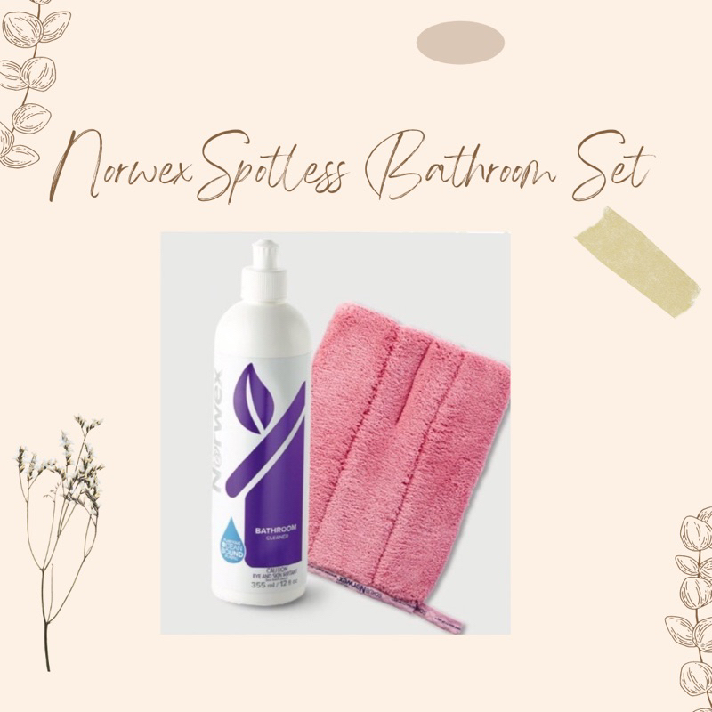 Norwex Bathroom Cleaner Bathroom Scrub Mit Shopee Malaysia