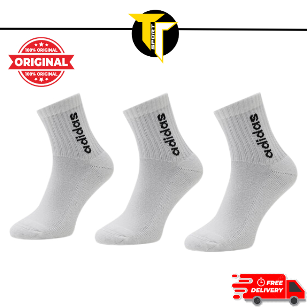 adidas Thin Linear Ballerina Socks 2 Pairs - White | adidas India