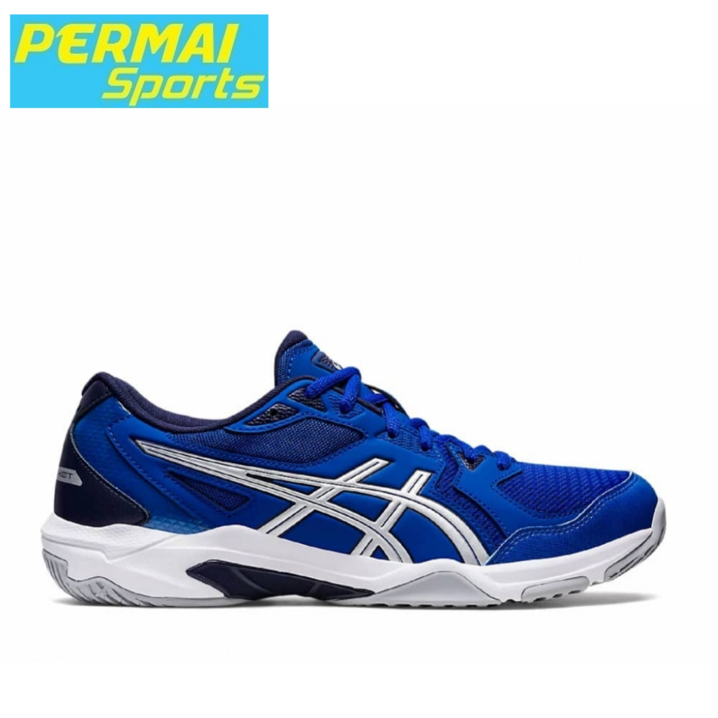 ASICS Shoe Gel Rocket 10 (Asics Blue/Pure Silver) Shopee Malaysia