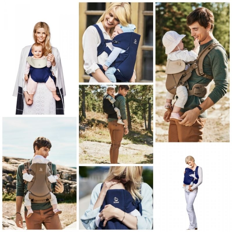 Stokke MyCarrier Front and Back Baby Carrier Shopee Malaysia