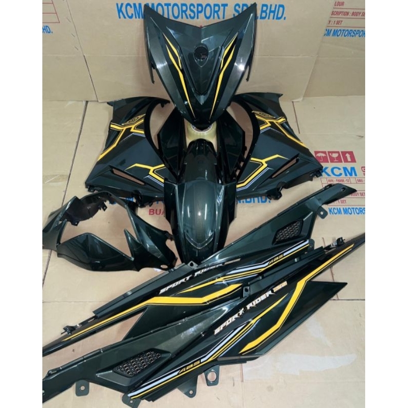 COVER SET MOTOR SYM i/SPORT RIDER (SIAP TAMPAL STICKER) Shopee Malaysia