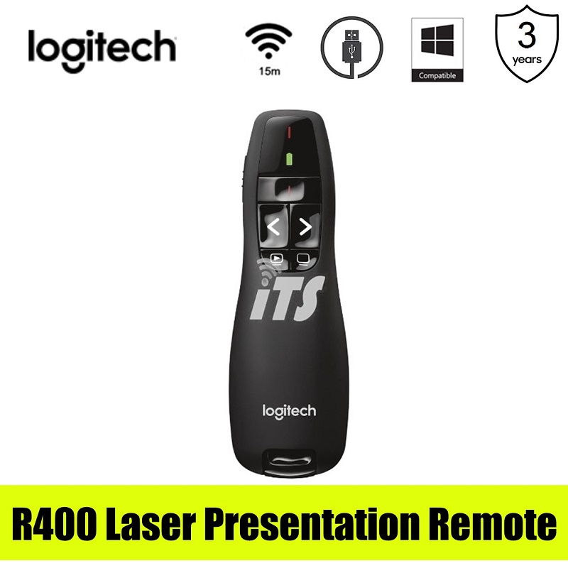 Logitech R400 Laser Presentation Remote Shopee Malaysia