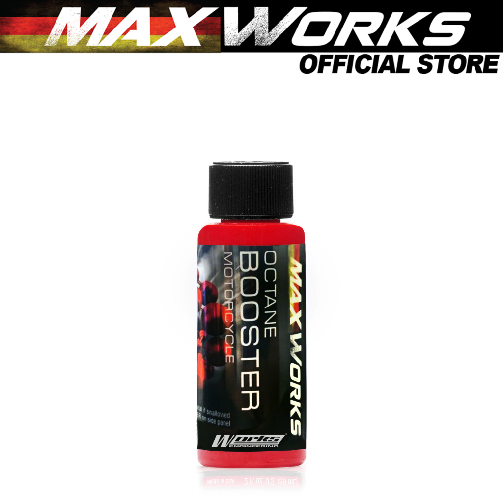 Octane Booster Motorcycle Maxworks Works Engineering (50ml) Shopee