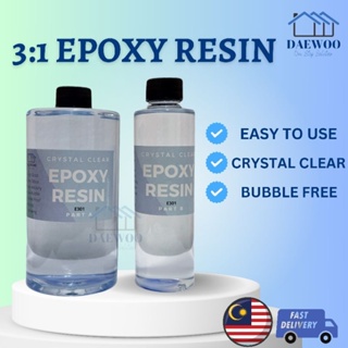 1 Set Clear Resin Epoxy High Adhesive 3:1 AB Crystal Glue Resin