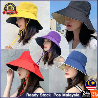 Korean Style Hat/Fishing Hat/bucket Hat/topi kerja tahan panas渔夫帽