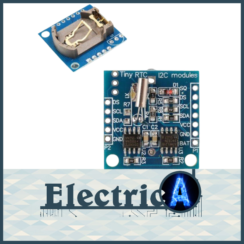 Tiny Rtc Real Time Clock Ds1307 I2c Iic Module For Arduino Iot Electrica Shopee Malaysia 7601