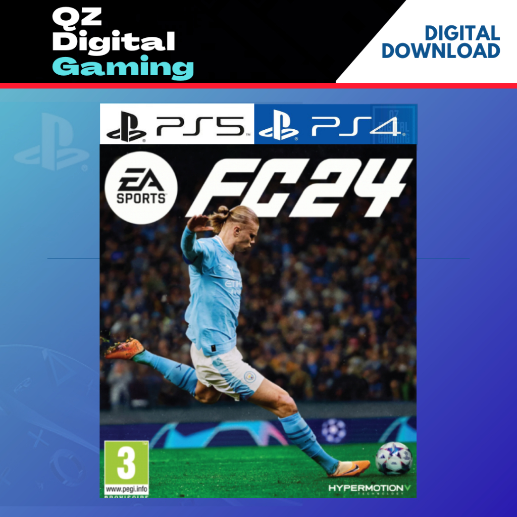 PS4 / PS5 EA Sports FC 24 Full Game Digital Download FIFA 2024 Shopee