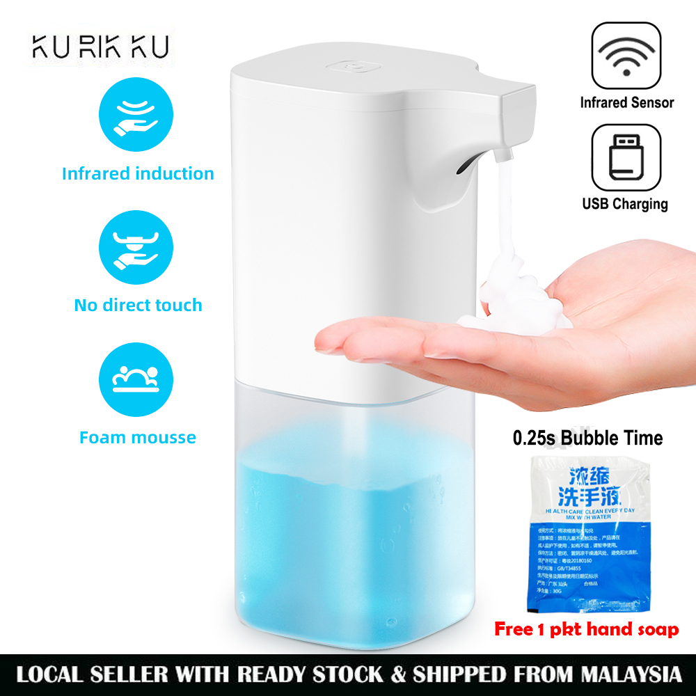 Foam Hand Washer Infrared Sensor Automated Hand Soap Dispenser