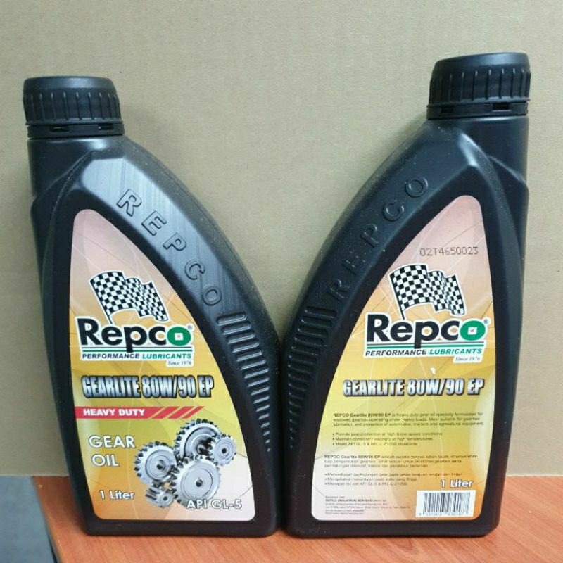 Repco Manual Gear Oil 80w/90 1Liter Shopee Malaysia