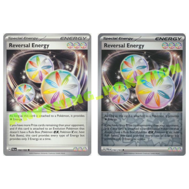reversal energy pokemon card value - 192/193 - Paldea Evolved - Reverse Holo Pokemon Reversal Energy. Reversal Energy [Reverse Holo] #192