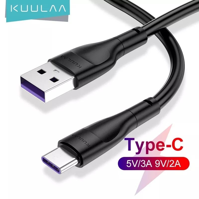 KUULAA 3A QUICK CHARGE CABLE TYPE C FAST CHARGING CABLE FAST