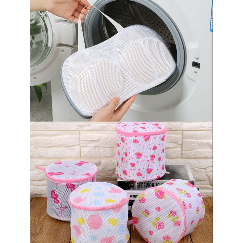 🇲🇾ready stock」Bra Underwear Washing Bag，(高质量双网内衣洗衣网