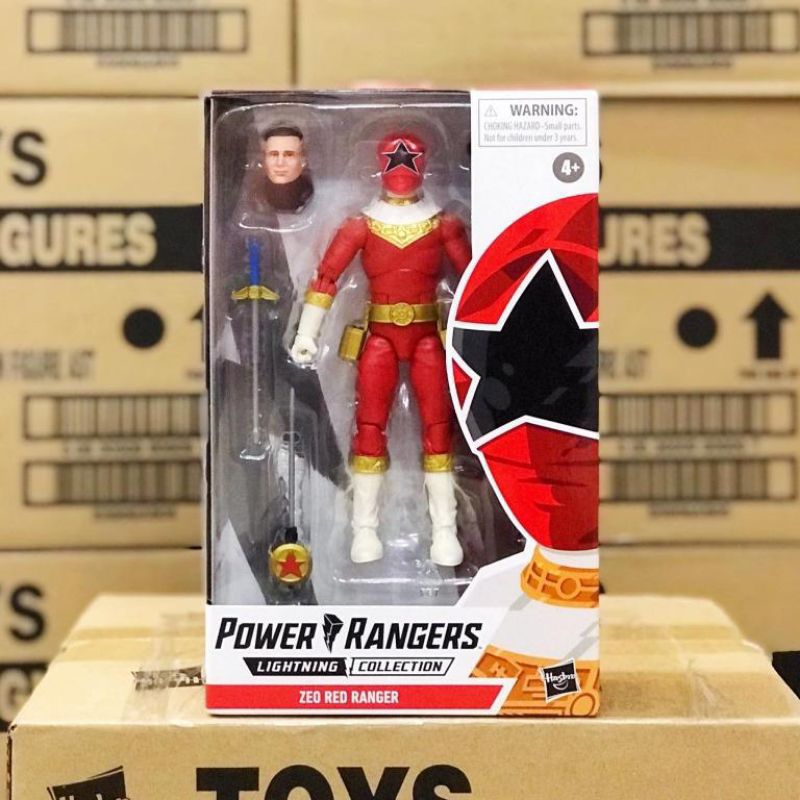 Lightning collection power rangers Red Zeo Tommy mmpr | Shopee Malaysia