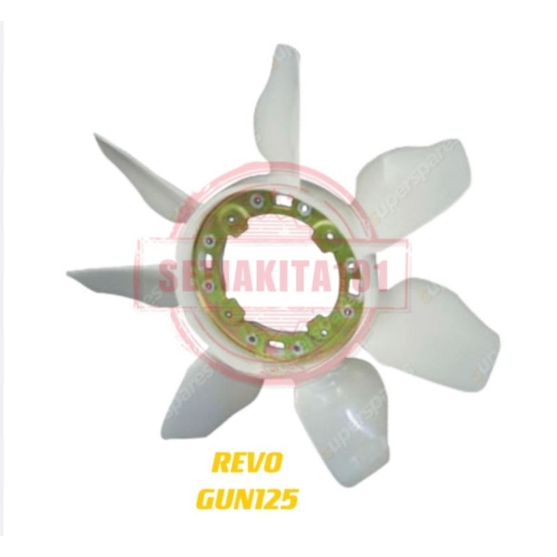 TOYOTA HILUX REVO GUN125 RADIATOR FAN BLADE/BILAH KIPAS TANGKI(7 LEAF ...