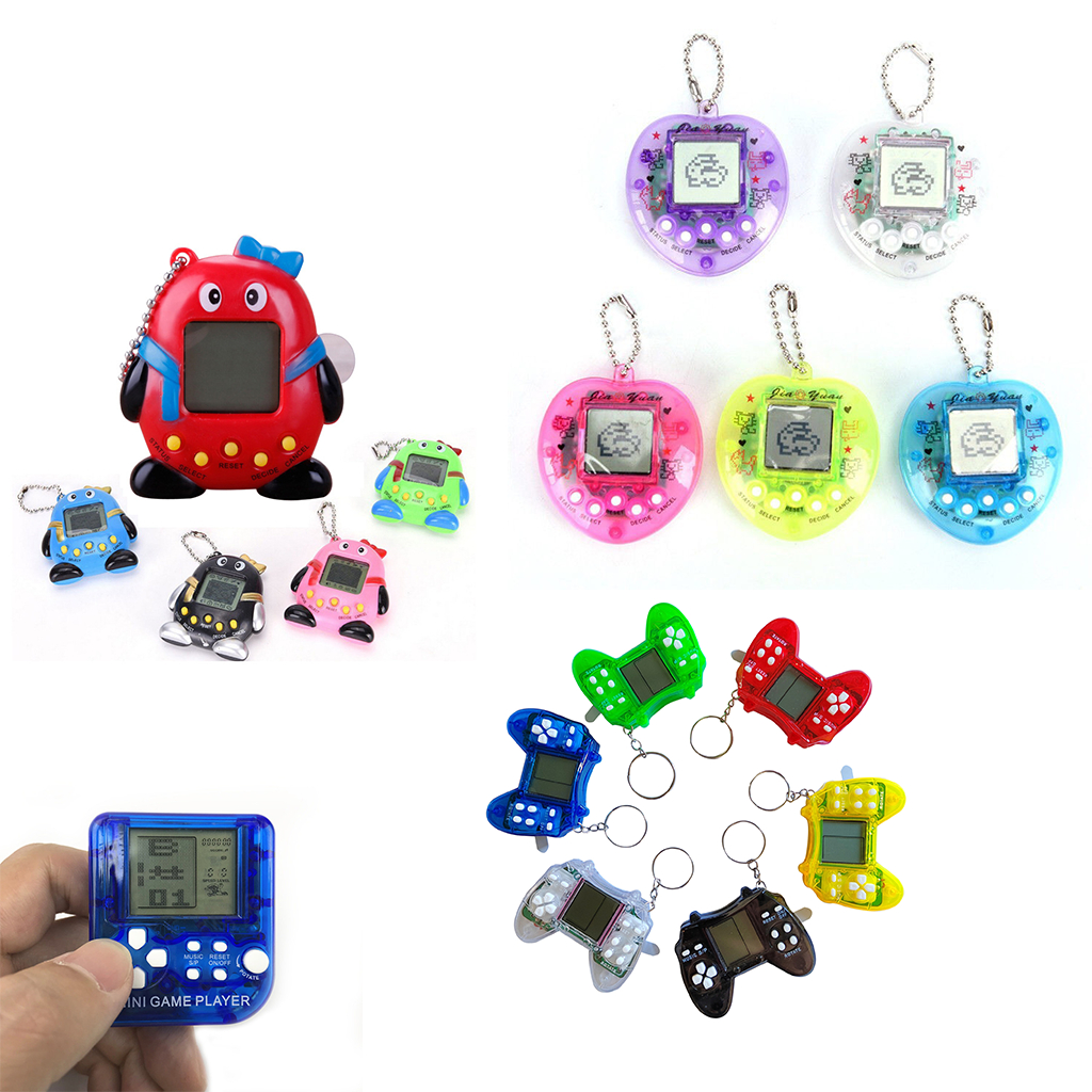 RGEAR Tamagotchi Electronic Qpet 168 in game toys nostalgia kids and  adult nostalgic pet brick animal original