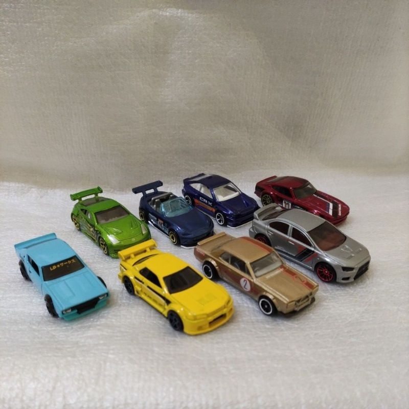 Hot Wheels Jdm Nightburnerz Nissan Skyline Gtr R Silvia Lbwk Datsun Mystery Model Hw Mainline