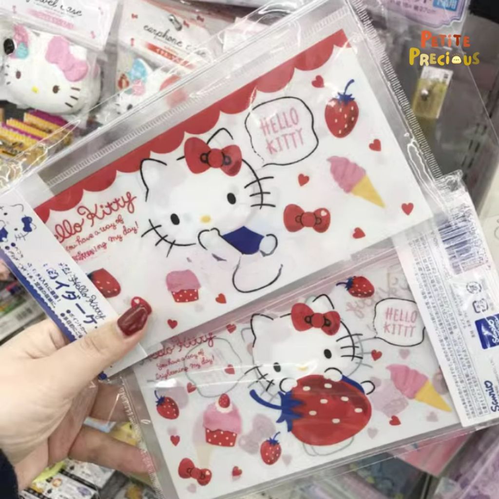 Petite Precious Sanrio Plastic Ziplock Bag (Hello Kitty/Melody