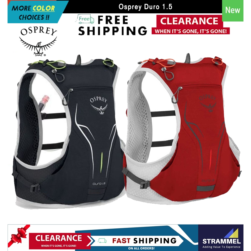 [100 Authentic] Osprey Duro 1.5 Men Hydration Vest For Trail Running