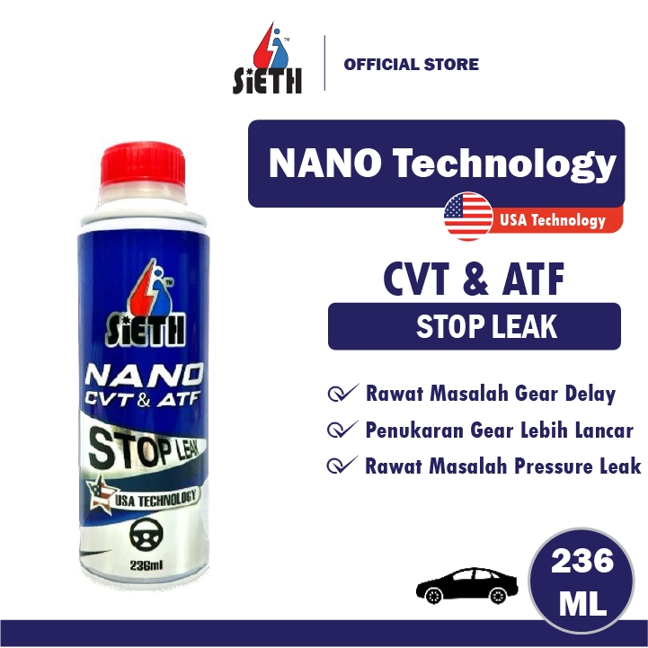 SIETH NANO ATF & CVT STOP LEAK / POWER STEERING STOP LEAK Auto