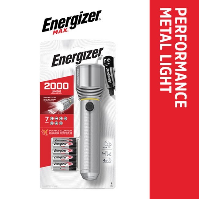 ENERGIZER® PERFORMANCE METAL LIGHT AA Emergency Flashlights Shopee