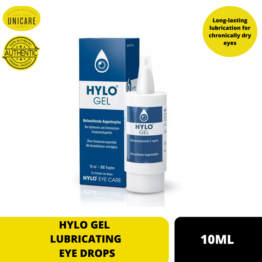 HYLO GEL LUBRICATING EYE DROPS 10ML Shopee Malaysia