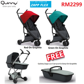 Quinny Zapp Flex Stroller Free Quinny Zapp Lux Carry Cot Shopee Malaysia