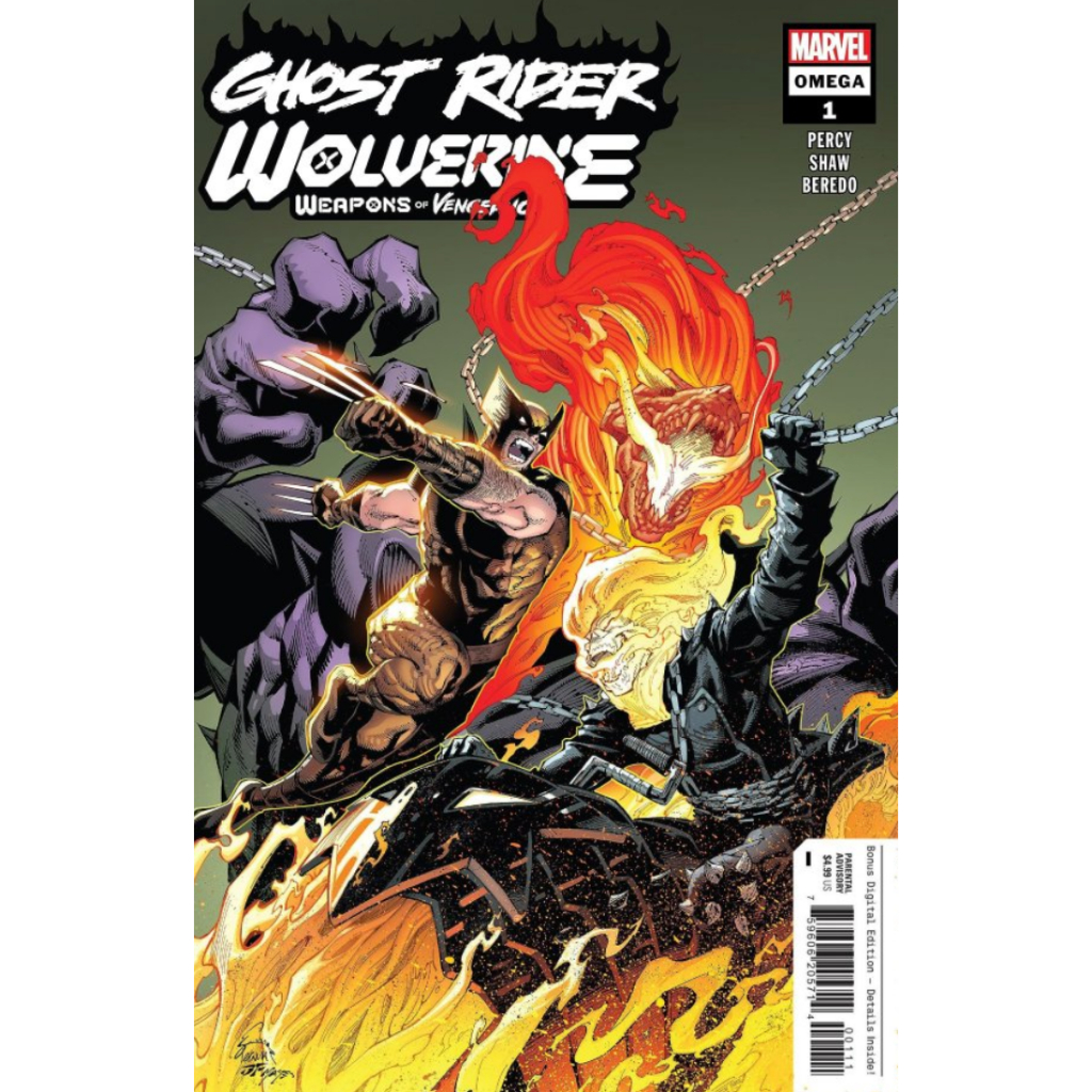 Ghost Rider / Wolverine: Weapons of Vengeance - Omega #1 - MARVEL ...