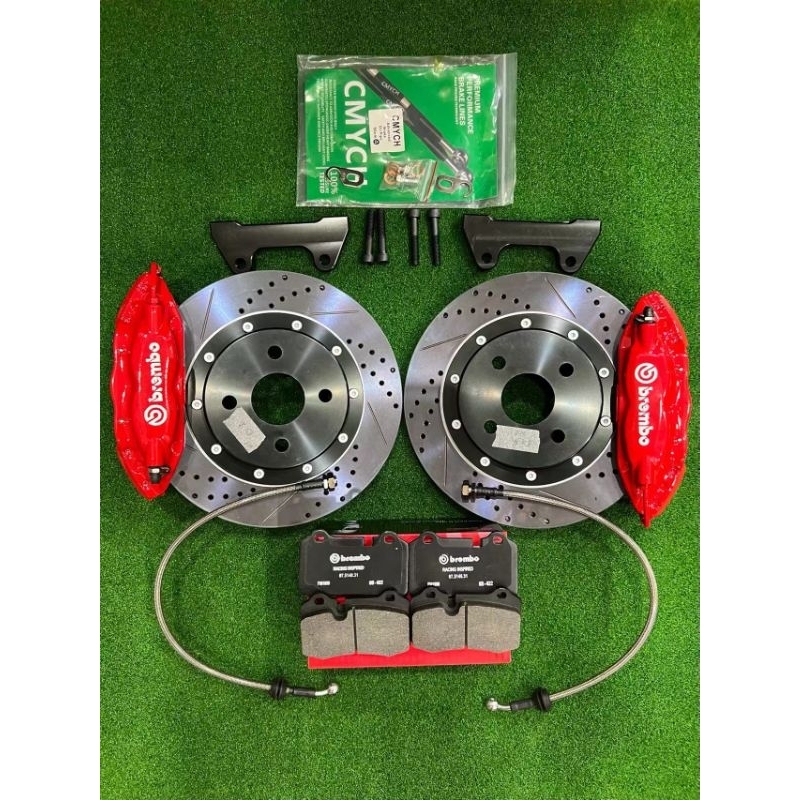 TOYOTA VIOS NCP42 1.5L BREMBO F40 4POT BRAKE KIT CALIPER (READY STOCK K.L ) Shopee Malaysia