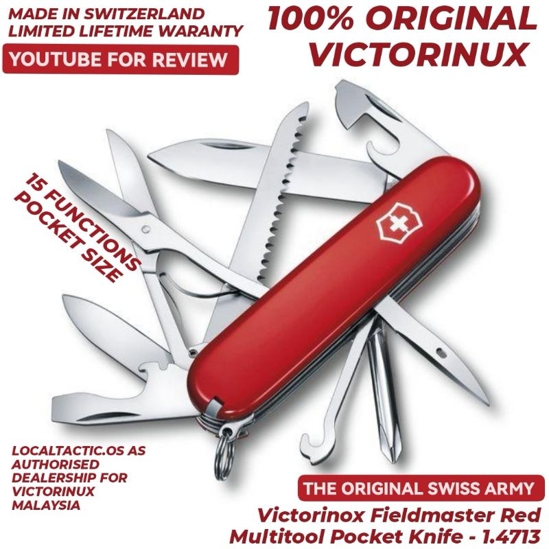 Victorinox swiss army fieldmaster pocket knife hotsell
