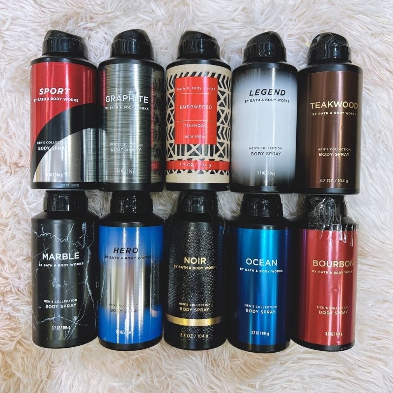 Bath & Body Works Men's Body Spray/Cologne Mist Shopee Malaysia