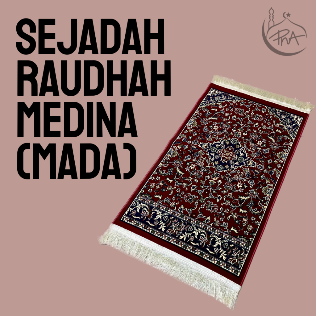 SEJADAH RAUDHAH MEDINA MADA 4MM | Shopee Malaysia