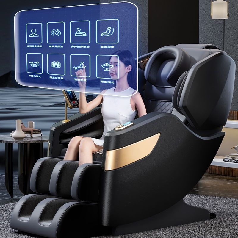 New Voice Intelligent Massage Chair Home Fully Automatic Luxury Full ...