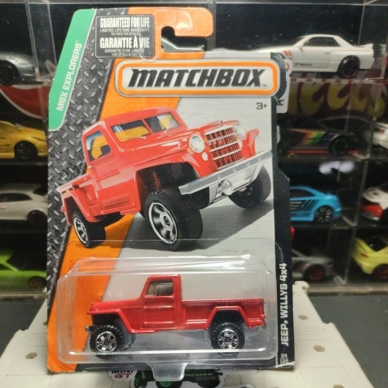 Matchbox 51 Willys JEEP Pickup 4x4 , MBX Constuction , MBX Explorers ...