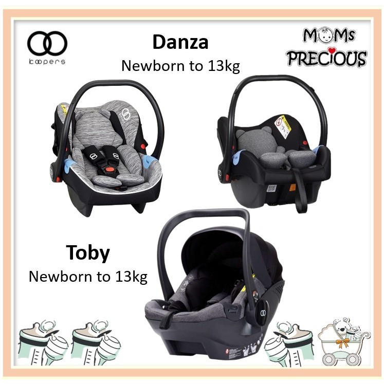 Koopers Toby Danza Infant Carrier Car Seat Shopee Malaysia