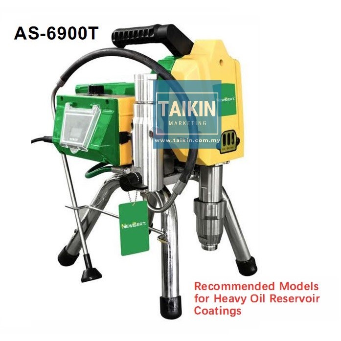 Airless Paint Sprayer Plunger Type for Heavy Oil Reservoir Coatings
