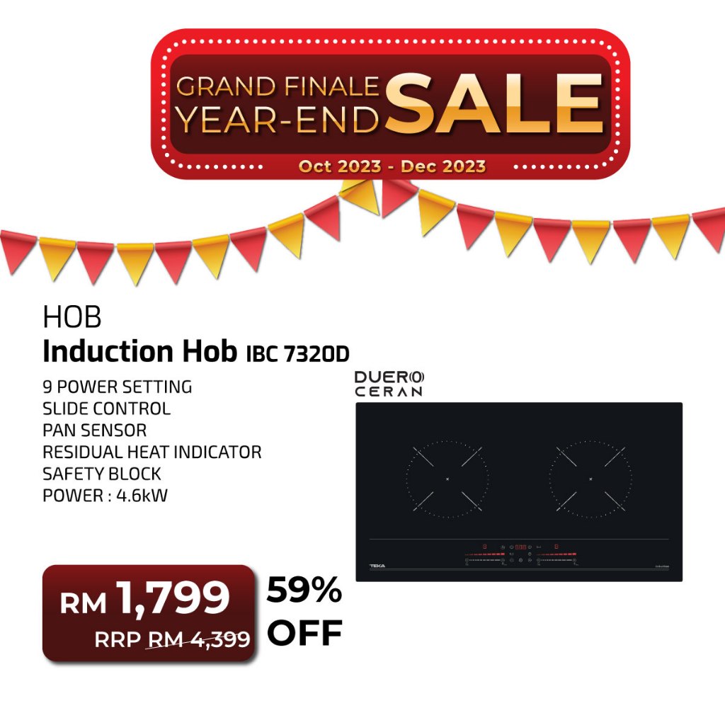 TEKA BUILT IN INDUCTION HOB IBC 7320 D Shopee Malaysia