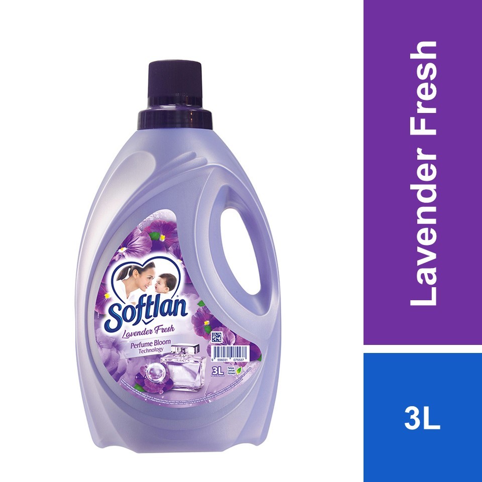 Softlan Fabric Softener Lavender Fresh 3L | Shopee Malaysia