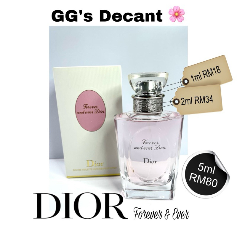 Dior forever and ever Original virall decant by GG !!!! | Shopee Malaysia