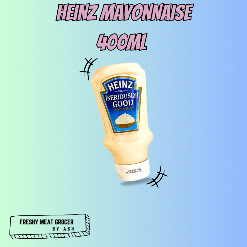 HEINZ ORIGINAL MAYONNAISE IN SQUEEZABLE BOTTLE 400ML Shopee Malaysia
