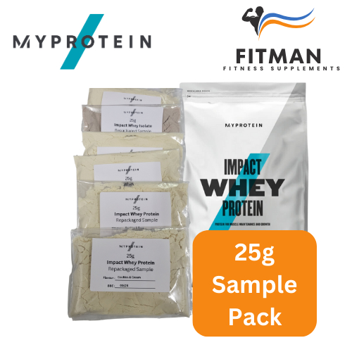 MyProtein [Sample] Impact Whey Protein Repackaged Sample 25G Shopee