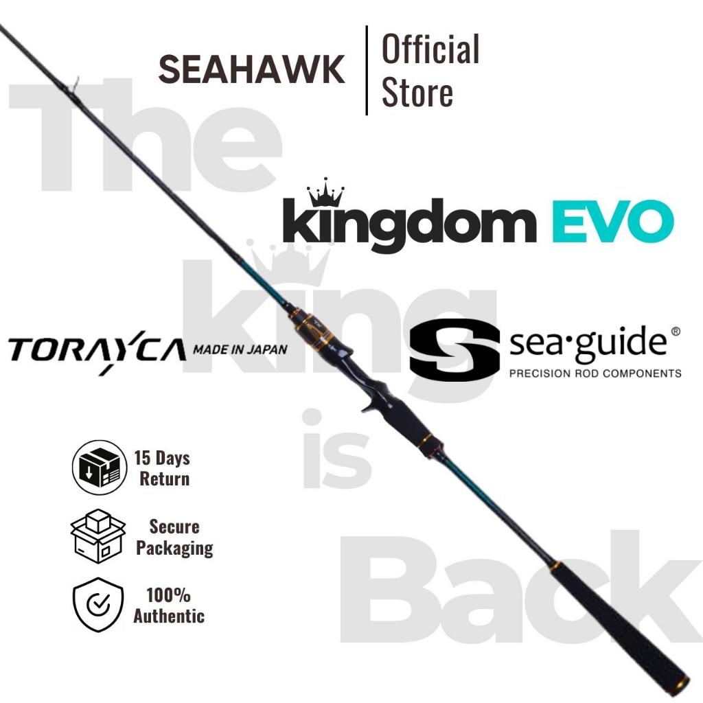 Team Seahawk Kingdom Xtreme Evo High Solid Carbon Jigging Rod (30kg