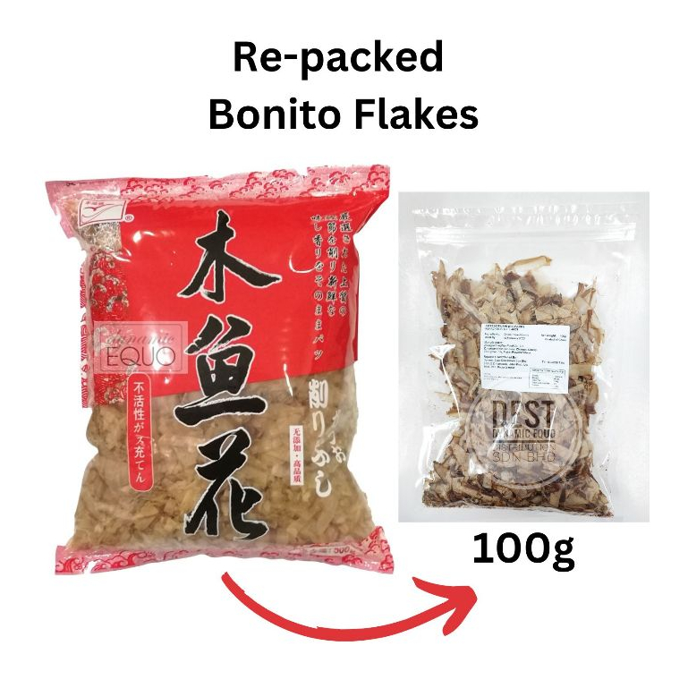 [REPACK] Bonito Flakes Katsuobushi Halal 100g Takoyaki Shopee Malaysia