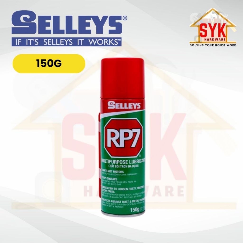 Syk Selleys Rp Multi Purpose Lubricant Spray Hinge Rust Prevention