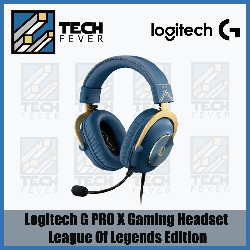 Logitech G PRO X Gaming Headset League Of Legends Edition Shopee Malaysia